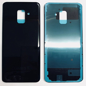 корпус для телефона Samsung A530 (А8 2018) Задняя крышка (черный)