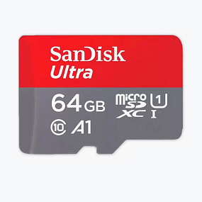 MicroSD 64Gb SanDisk Class 10 UHS-I 140Mb/s без адаптера