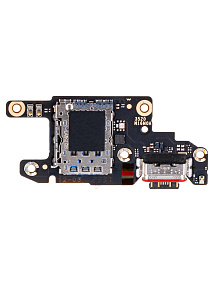 Шлейф Xiaomi Poco X6 5G (23122PCD1G) плата системный разъем/разъем SIM/микрофон