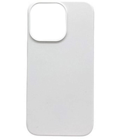 Кейс iPhone 16 Pro Silicone Case без логотипа (№009) белый