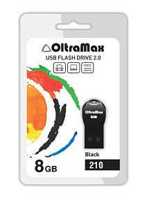 8Gb OltraMax 210 черная 2.0