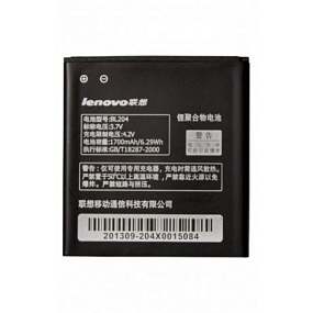 АКБ ORIG для телефона Lenovo BL204 (A670T/A705E/S696) тех. упаковка