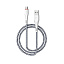 Дата кабель lightning - USB Borofone BX25 Powerful 2,4A белый 1м
