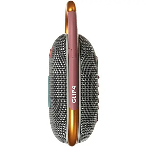 Колонка JBL Clip 4 (Bluetooth/MicroSD/USB) серая