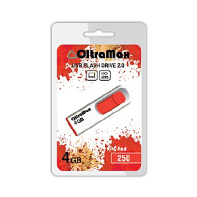 4Gb OltraMax 250 красная 2.0