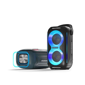 Колонка Hopestar Party 200 mini (Bluetooth/TF/USB/Mic/AUX/TWS) 20W черный(УЦЕНКА)б/у, потертости