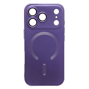 Кейс iPhone 17 Pro/18 Pro силикон SafeMag SM020 фиолетовый