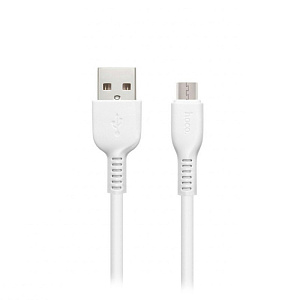 Дата кабель micro USB - USB Hoco X13 2.4A 1м белый