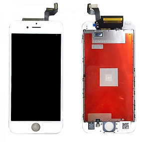 Дисплей для телефона iPhone 6S в сборе Белый - (Pisen)