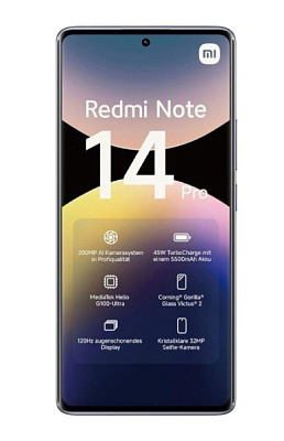 Смартфон Xiaomi Redmi Note 14 Pro 8/256Gb фиолетовый