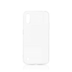 Силиконовый чехол для Samsung A015/M015 Galaxy A01/M01 DF прозрачный