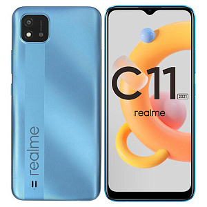 Смартфон Realme C11 2021 2/32Gb голубой