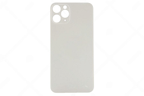 Задняя крышка iPhone 11 Pro Max (стекло) белый orig fabric