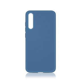Силиконовый чехол Huawei Y8p DF синий