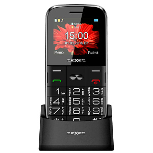 Мобильный телефон teXet TM-B227 черный