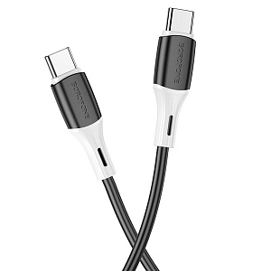 Дата кабель Type-C - Type-C Borofone BX79 3A 1м черный