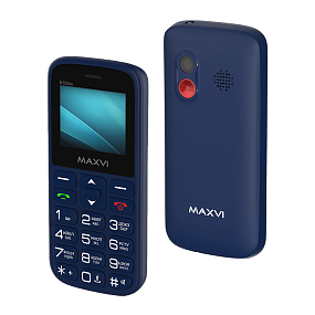 Мобильный телефон Maxvi B100ds Blue