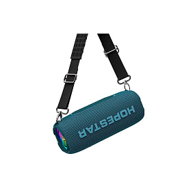 Колонка Hopestar P32 Max (Bluetooth/TF/USB/AUX/RGB) 35W синяя