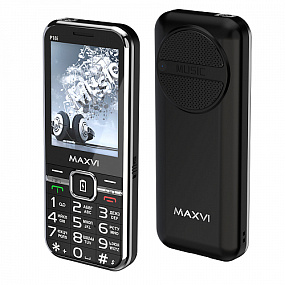 Мобильный телефон Maxvi P18i Black(УЦЕНКА)б/у, потертости