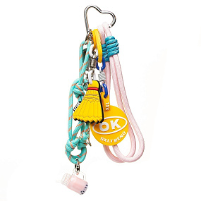 Брелок обвес желтый (23)