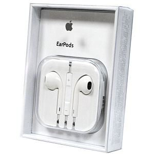 Гарнитура IPhone 5/5s/6/SE Оригинал 100% в блистере белая (УЦЕНКА) Не работает микрофон