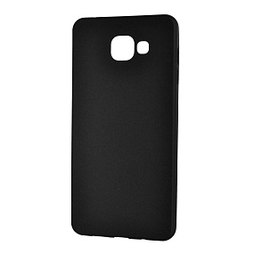 Силиконовый чехол для Samsung A710 Galaxy A7 (2016) X-Level Guardian матовый черный