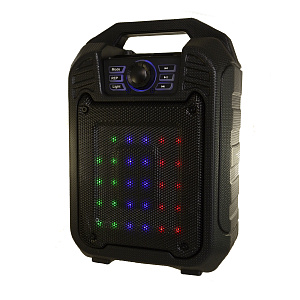 Колонка B15 (Bluetooth/MicroSD/USB/FM/AUX) черная