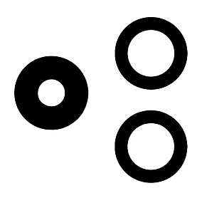 Стекло камеры Samsung S721B (S24 FE) (комплект 3 шт.) Черный