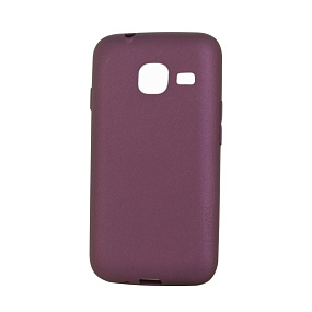 Силиконовый чехол для Samsung J105 Galaxy J1 mini X-Level Guardian матовый бордовый