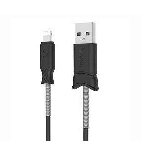 Дата кабель lightning - USB Hoco X24 1м черный