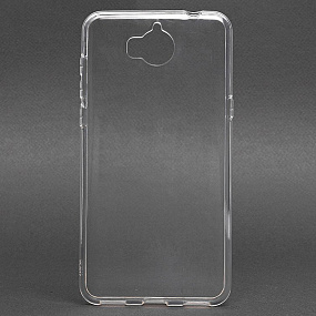 Силиконовый чехол Huawei Y5 II Activ ASC-101 Puffy прозрачный