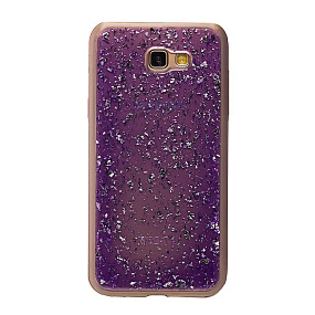 Силиконовый чехол для Samsung A720 Galaxy A7 (2017) SC103 фиолетовый