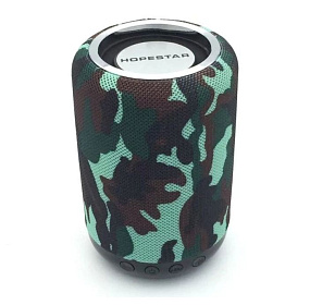 Колонка Hopestar H34 (Bluetooth/MicroSD/USB/FM/AUX/Microphone) влагозащищенная хаки