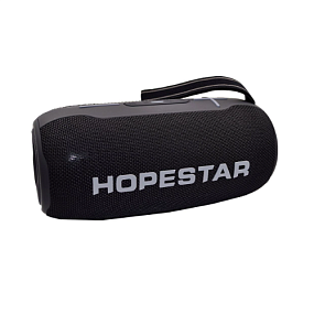 Колонка Hopestar H49 (Bluetooth/MicroSD/USB/FM/AUX/TWS) 10W влагозащищенная черная