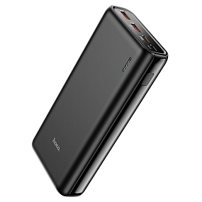 Портативное зарядное устройство Hoco J80A 2USB/Micro/Type-C 20000mAh черный
