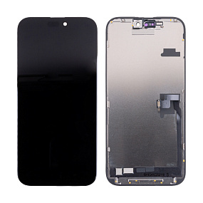 Дисплей для телефона iPhone 16 Pro Max в сборе Черный - In-Cell (площадка под IC)