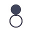 Держатель для телефона на палец Popsockets Ring PS61 синий
