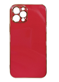Кейс iPhone 12 Pro силикон SL007 (004) красный