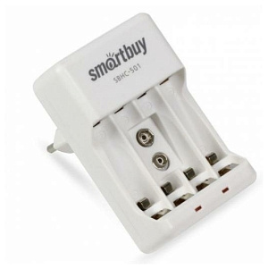 Зарядное для аккумуляторов Smartbuy 501 (4*АА, ААА)