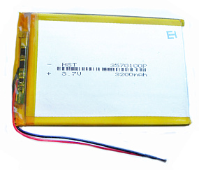 АКБ универсальная 3570100p 3200mAh (3.5*70*100)