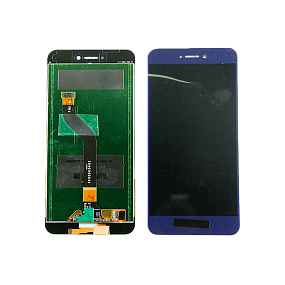 Дисплей для телефона Huawei Honor 8 Lite в сборе с тачскрином Синий