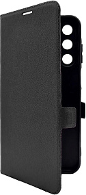 Чехол-книжка DF под кожу Samsung A256 Galaxy A25 5G черный