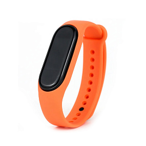 Ремешок силиконовый для браслета Xiaomi Mi Band 7 персиковый