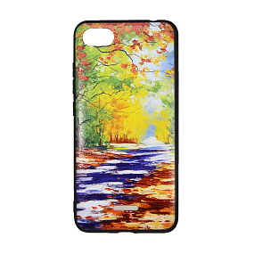 Задняя накладка Xiaomi Redmi 6A пластик Edivia SZ-9