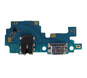 Шлейф Samsung A217F (A21s) плата системный разъем/разъем гарнитуры/микрофон - Премиум