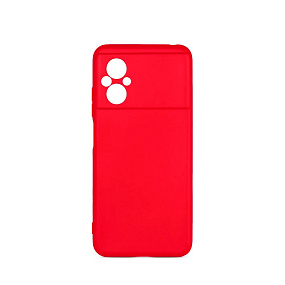 Силиконовый чехол Xiaomi Poco M5 DF красный