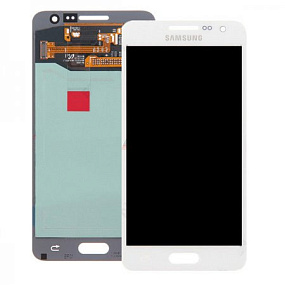 Дисплей для телефона Samsung A310F/A3 (2016) в сборе с тачскрином Белый - AA (TFT)