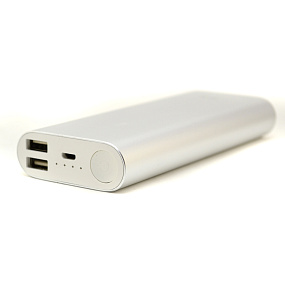Портативное зарядное устройство Mi 16000mAh серебро