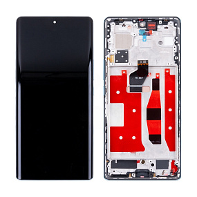 Дисплей для телефона Huawei Honor 70 (FNE-NX9) модуль с рамкой Зеленый - Оригинал