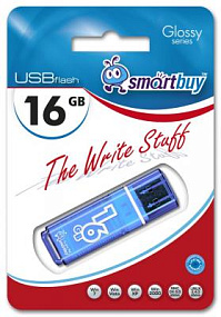 16Gb SmartBuy Glossy series синяя 2.0